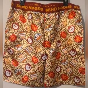 Send Noods Patterned Men's Athletic Shorts